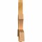 Ekena Millwork Davenport Rough Sawn Timber Gable Bracket, Western Red Cedar, 96"W x 36"H x 4"D x 6"F, 9/12 Pitch GBW096X36X0406DAV00RWR - alternate 4